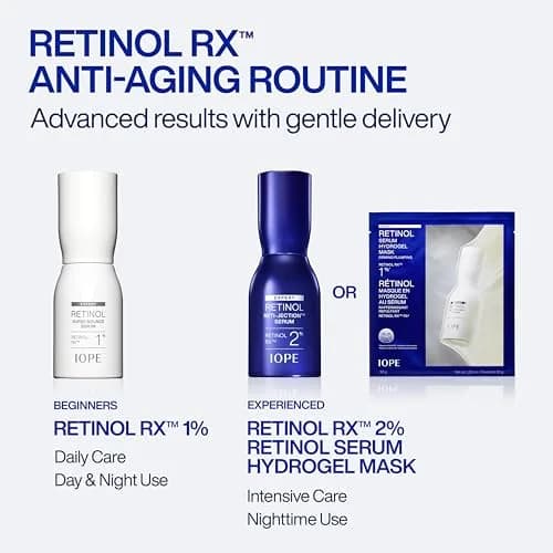 IOPE Retinol Serum in Deep Collagen Gel Mask 5 Set | High Adhesion Hydrogel, 1% Retinol RX, Firming & Anti-Aging thumbnail 8