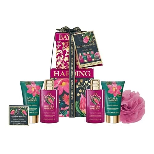 Baylis & Harding Boudoire Gift Set for Women | Tropical Paradise Fragrance, 6 Items, Vegan & Cruelty-Free thumbnail 1
