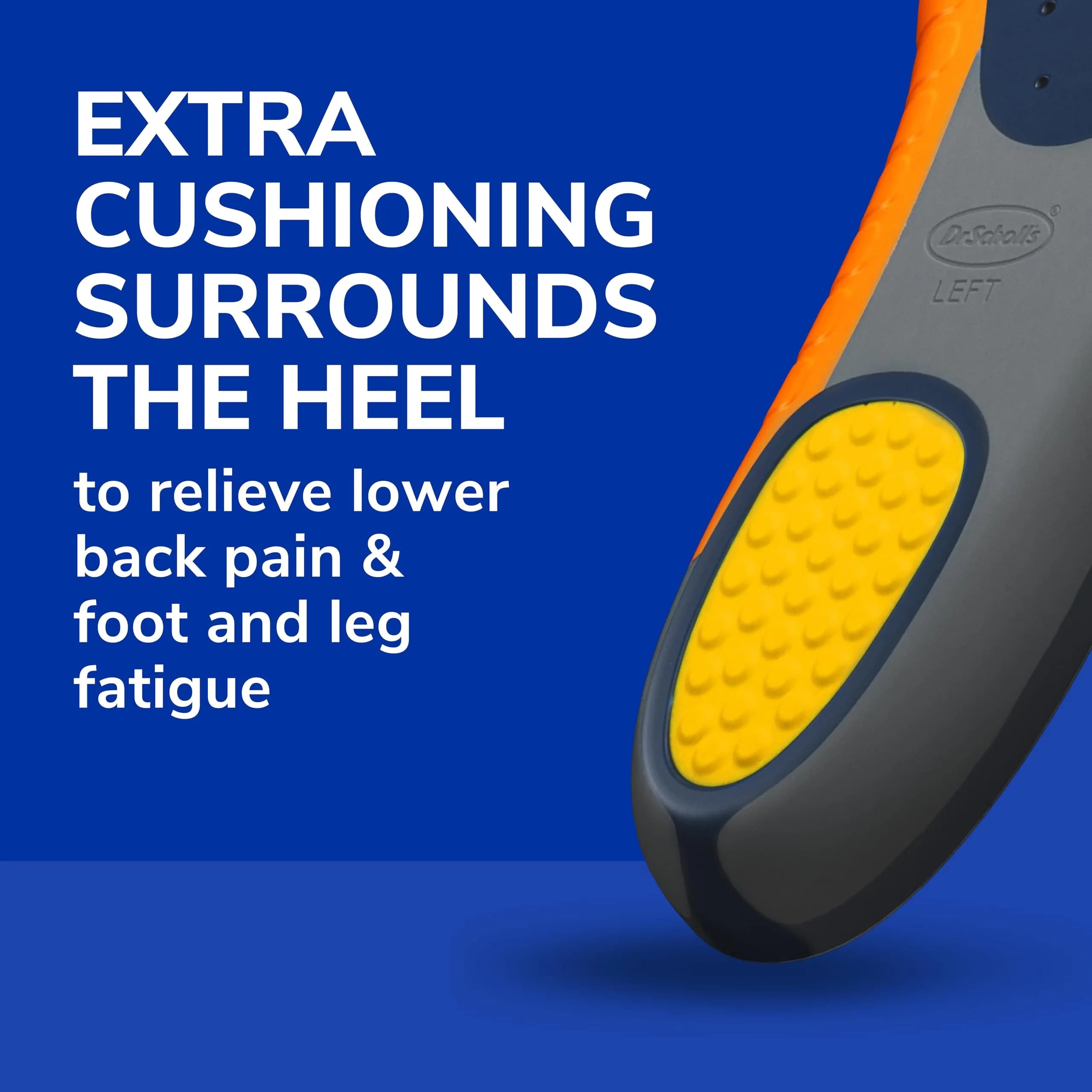 Dr. Scholl's Heavy Duty Support Orthotics for Men, Size 8-14 (2 Pairs) | Clinically Proven Pain Relief & Shock Absorption - view 6