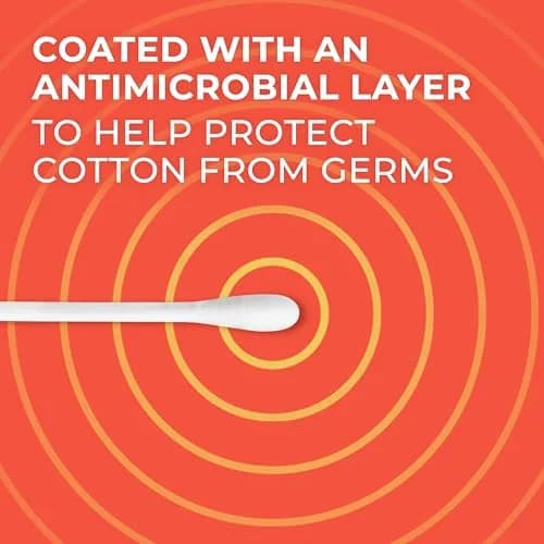 Q-tips Cotton Swabs Travel Size | 100% Cotton for First Aid & Beauty (30 Count Pack of 2) thumbnail 3