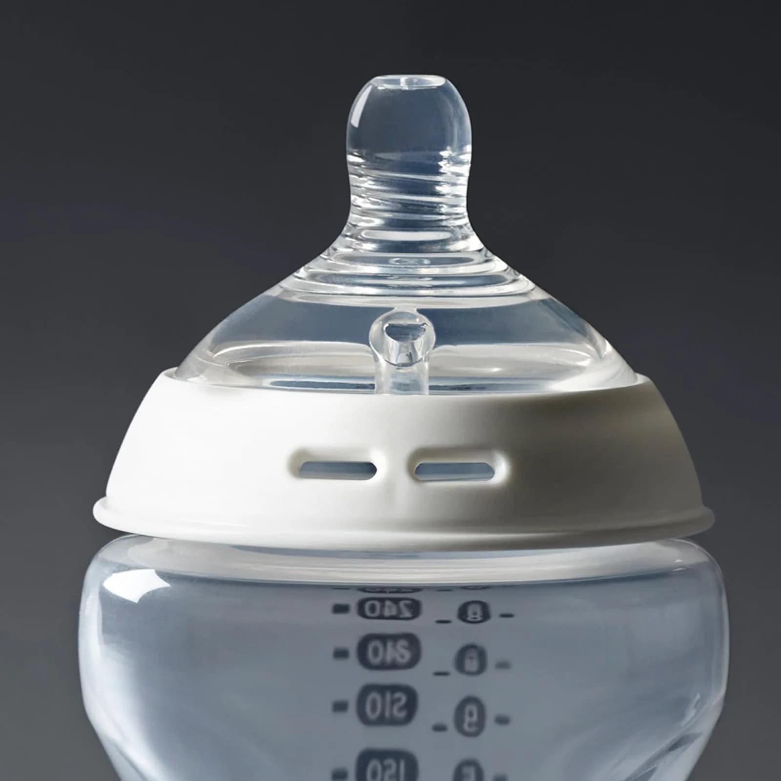 Tommee Tippee Natural Start Baby Bottle Nipples, Thicker Feed, 6m+, Pack of 4 | Breast-Like Silicone - view 5