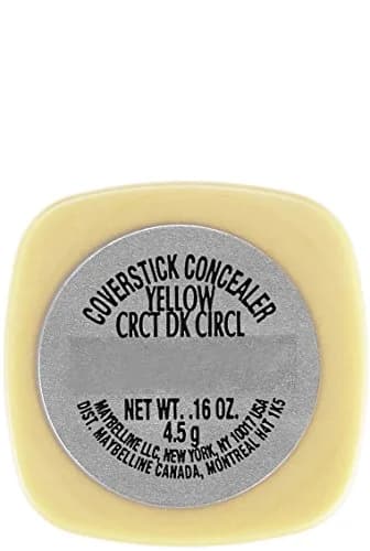 Maybelline Cover Stick Corrector Concealer 0.16 oz Pack of 2 | Yellow for Dark Circles thumbnail 3