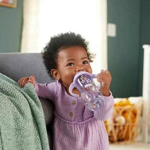 NUK Replacement Silicone Spout for Select NUK Cups, Spill-Proof, Soft Spout, BPA-Free, Clear, Pack of 2 | 6-12 Months thumbnail 6
