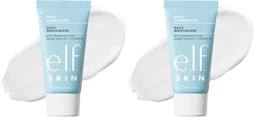 e.l.f. SKIN Holy Hydration! Moisturizer Mini, Ultra-Hydrating Formula, 18.8ml (0.64 Fl Oz) | Infused with Aloe, Jojoba Oil & Shea Butter thumbnail 1
