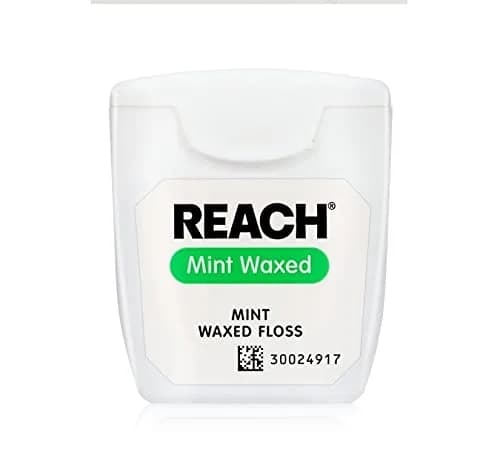 REACH Waxed Mint Dental Floss (495 ft / 165 yd Total) | Shred Resistant, PFAS-Free, Dentist Recommended thumbnail 2