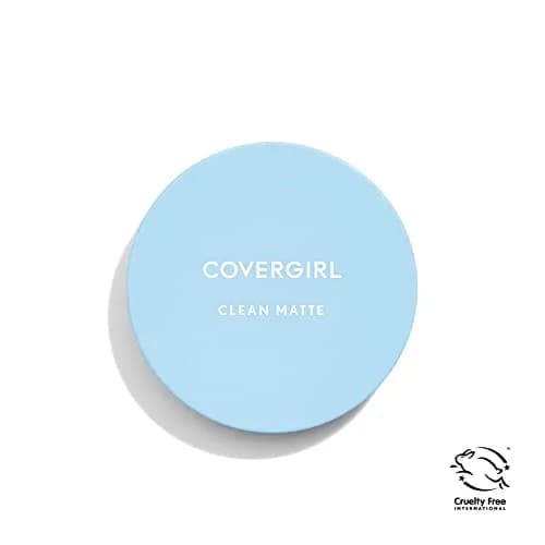 COVERGIRL Clean Matte Pressed Powder, Medium Light 535, 0.7 oz (20g) | Shine-Free Finish for Oily Skin thumbnail 5