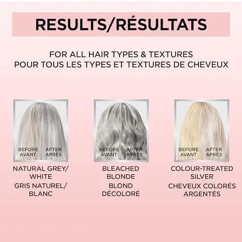 L'Oreal Paris Le Color Gloss One Step In-Shower Toning Hair Gloss, Silver, 4 Fl Oz (Pack of 2) | Neutralizes Brass & Boosts Shine thumbnail 3