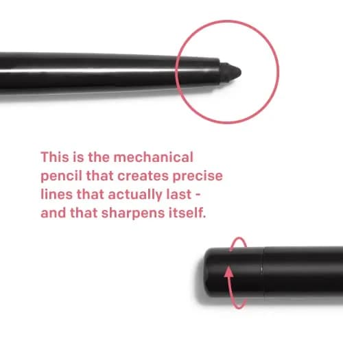 Almay All-Day Eyeliner Pencil, 211 Brown Topaz - Pack of 2, Waterproof Matte Finish thumbnail 2