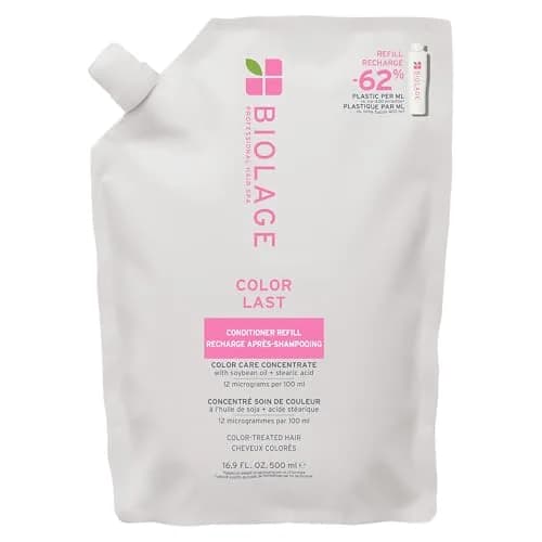 Biolage Color Last Conditioner Refill – For Color-Treated Hair, 16.9 fl oz | Nourishes & Preserves Salon Color thumbnail 1