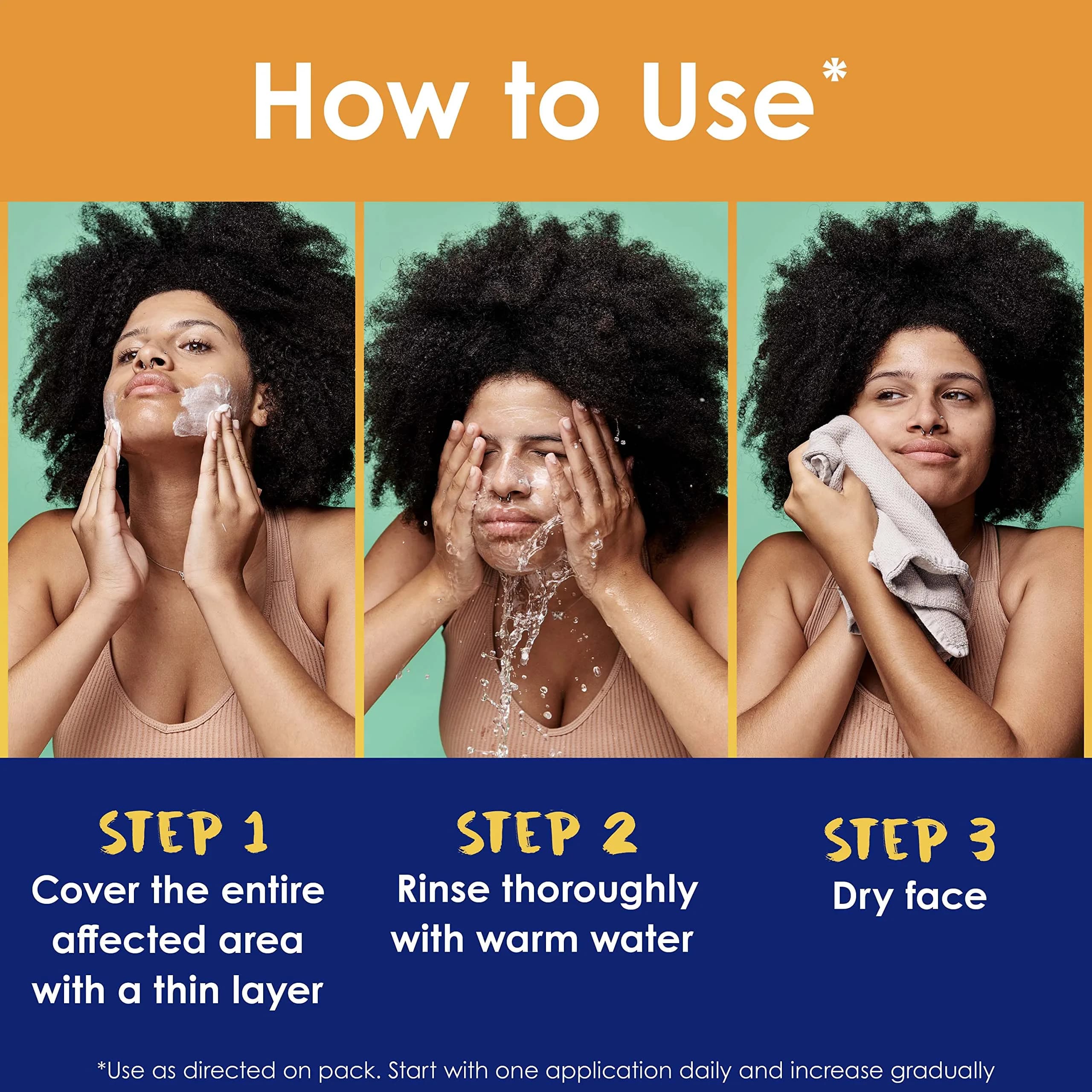 Clearasil Stubborn Acne Control 5in1 Exfoliating Wash - Maximum Strength 2% Salicylic Acid, Pack of 2 (6.78 fl oz each) - view 4