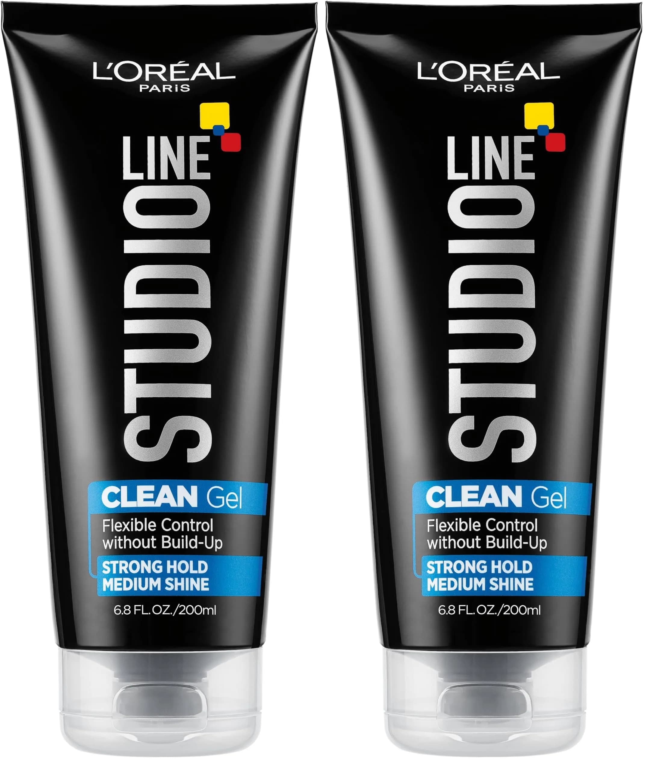 L'Oreal Paris Studio Line Clear Minded Clean Gel - Strong Hold 400ml (13.6 Fl Oz) | Natural Look Hair Gel