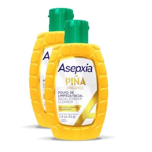 Asepxia Facial Cleanser Powder 1.4 oz Pack of 2 | Gentle Water-Activated Foam for Oily Skin thumbnail 1