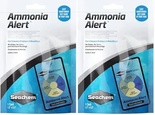 Seachem Ammonia Alert Sensor (Pack of 2) | Continuous Ammonia Monitoring for Freshwater & Marine Aquariums thumbnail 1
