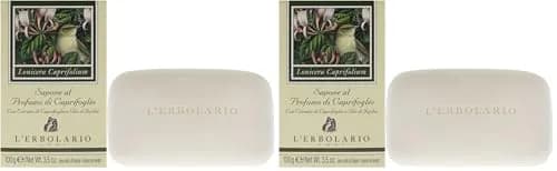 L'Erbolario Perfumed Bar Soap Honeysuckle 7 oz (200g) | Gentle Daily Cleansing for All Skin Types thumbnail 1