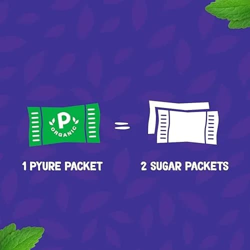 Pyure Organic Stevia Packets | Zero Carb, Zero Sugar, Plant-Based Sweetener | 80 Count thumbnail 6