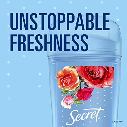 Secret Invisible Solid Antiperspirant Deodorant for Women, Rose Scent, 2.6 oz (Pack of 2) thumbnail 4