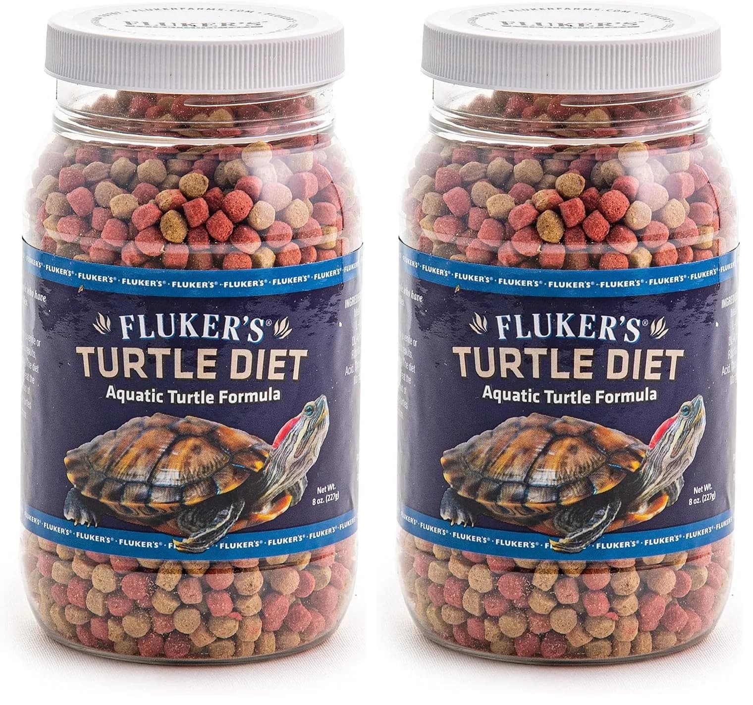 Fluker's Aquatic Turtle Diet Food Pellets 454g (16 oz) | Balanced Nutrition for Healthy Shell Growth - main product image