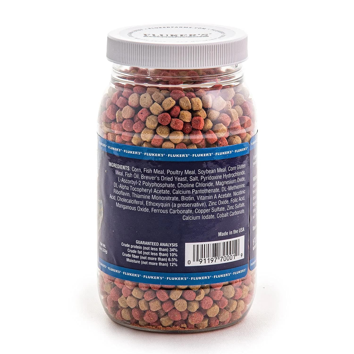 Fluker's Aquatic Turtle Diet Food Pellets 454g (16 oz) | Balanced Nutrition for Healthy Shell Growth - view 3
