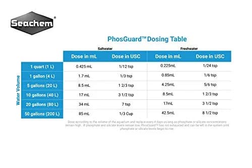 Seachem PhosGuard 1000ml (2.2 lb) | Rapid Phosphate & Silicate Remover for Marine & Freshwater Aquariums thumbnail 3