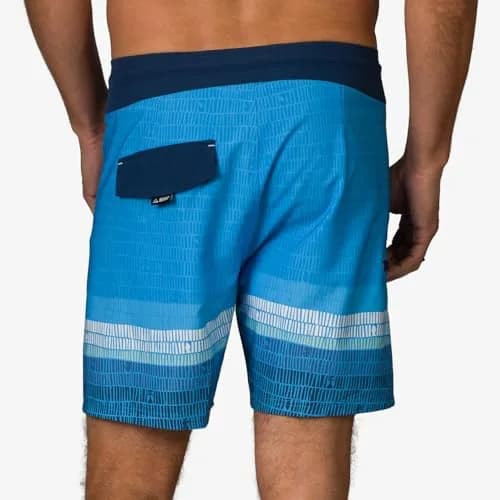 REEF Men's Remy Fixed Waist Boardshort Azure | 4-Way Stretch Water-Ready Swim Shorts thumbnail 3