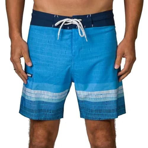 REEF Men's Remy Fixed Waist Boardshort Azure | 4-Way Stretch, Quick Dry, Casual Fit thumbnail 1