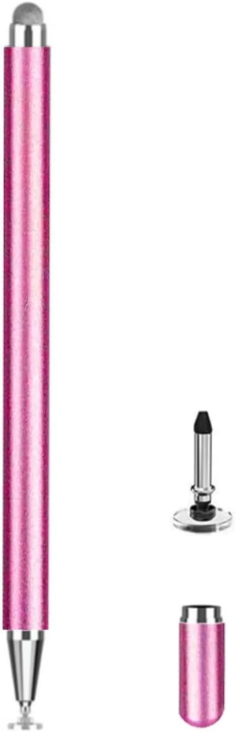 RKItE Stylus Pen for Samsung Galaxy Tab A9+/A8/A7/A7 Lite, iPad, All Touch Devices (Blue) | High Sensitivity & Precision Metal Stylus — Rose-Gold