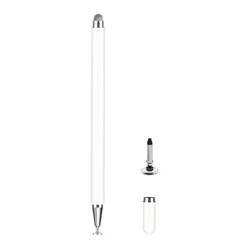 RKItE Stylus Pen for Samsung Galaxy Tab A9+/A8/A7/A7 Lite, iPad, Fire HD & All Touch Devices (White) | Precision Disc Tip Stylus thumbnail 1