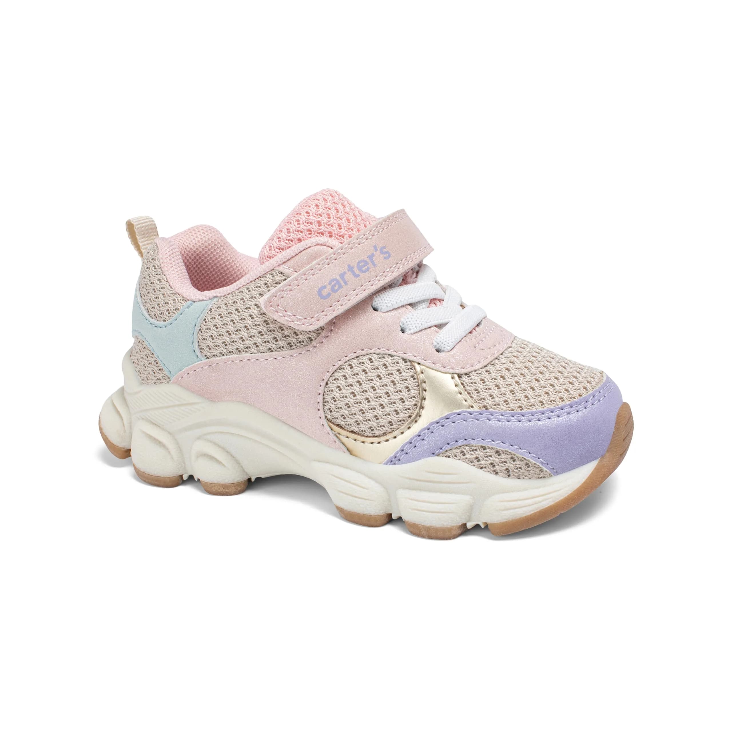 Carter's Johann Khaki Shoes | Unisex Casual Sneakers for Girls & Kids in India