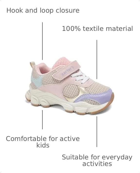 Carter's Johann Khaki Shoes | Unisex Casual Sneakers for Girls & Kids in India thumbnail 4