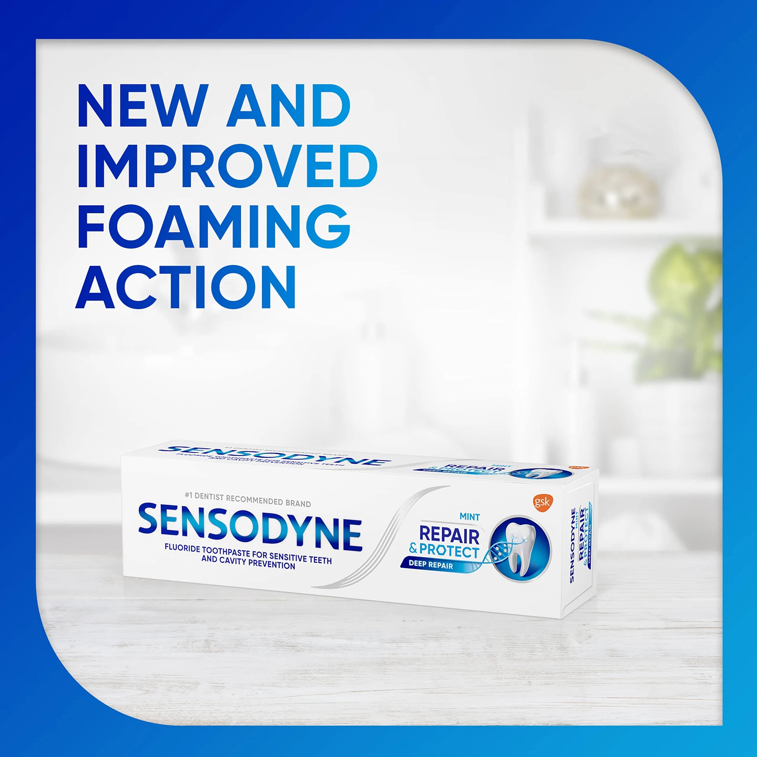 Sensodyne Repair and Protect Whitening Toothpaste | Sensitive Teeth & Enamel Care - view 8