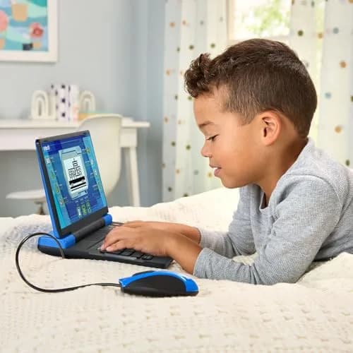 VTech Genio Bilingual JuniorBook Learning Laptop for Kids | Educational & Bilingual Toy (11.3" x 7.5" x 1.4") thumbnail 5