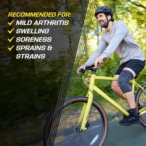 FUTURO Premium Compression Knee Sleeve with Stabilizers, Small 9.5cm (3.7in) | FDA Approved Medical Grade Support thumbnail 7