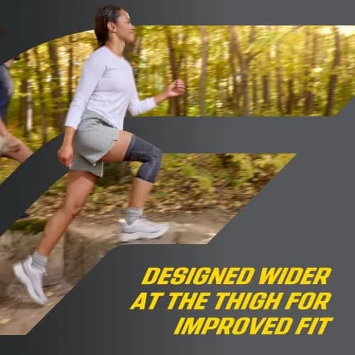 FUTURO Premium Compression Knee Sleeve with Stabilizers, Small 9.5cm (3.7in) | FDA Approved Medical Grade Support thumbnail 9