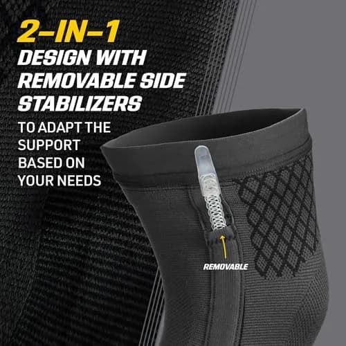 FUTURO Premium Compression Knee Sleeve with Stabilizers Large | Support for Arthritis & Swelling thumbnail 3