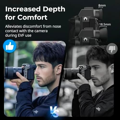 SMALLRIG Camera Viewfinder Eyecup for Sony Alpha 1/7/9 Series | Blocks Light, Enhances Viewing thumbnail 3