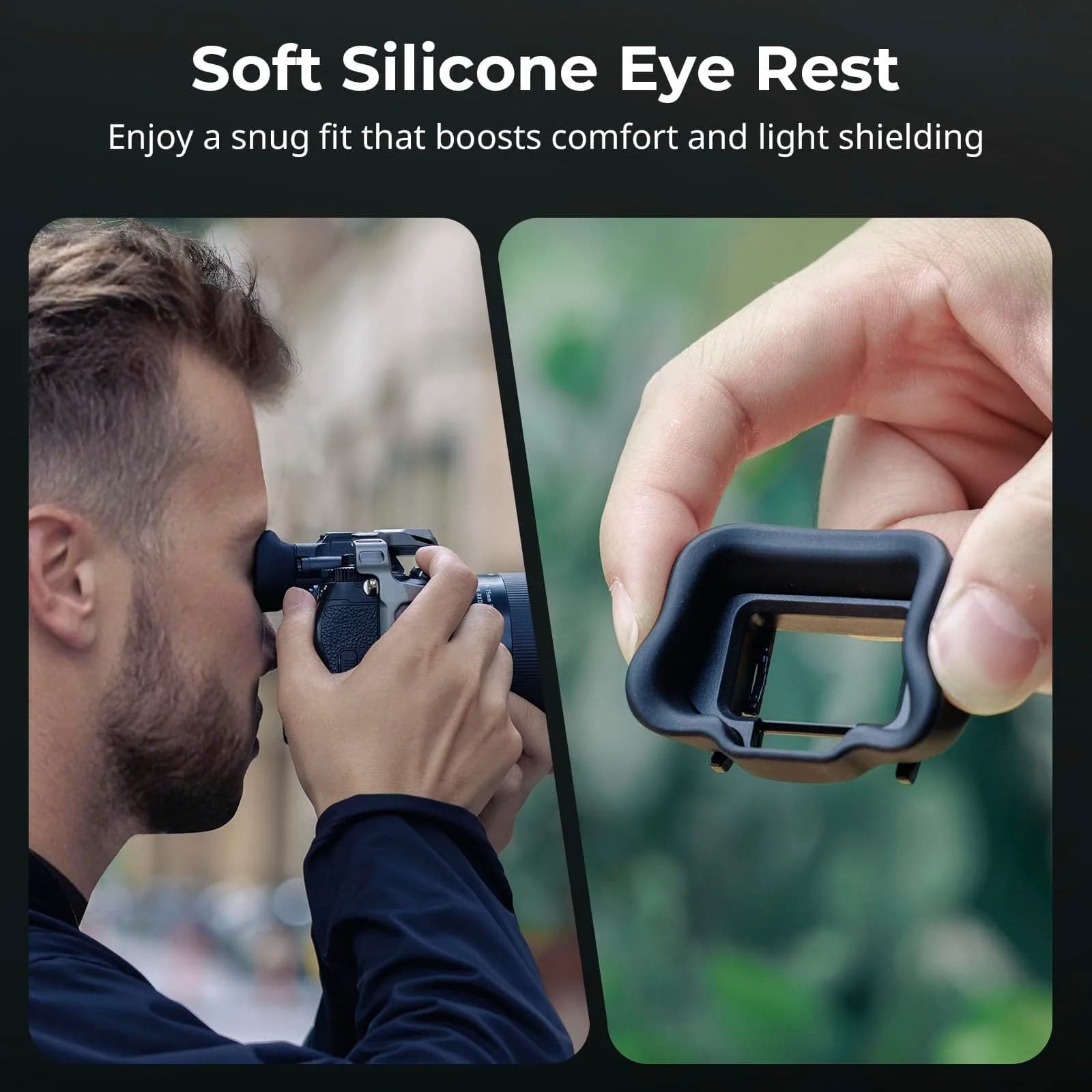 SMALLRIG Camera Viewfinder Eyecup for Sony Alpha 1/7/9 Series | Blocks Light, Enhances Viewing - view 4