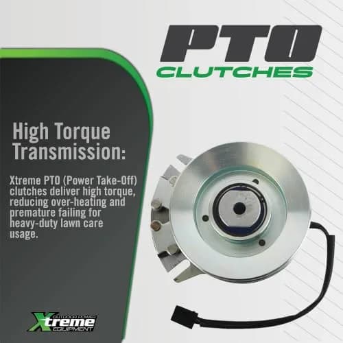 Xtreme PTO Clutch Compatible with Hustler Raptor 1/2" or 5/8" Belt, 1" ID, 5 5/16" Pulley Diameter | High Torque & Precision thumbnail 6