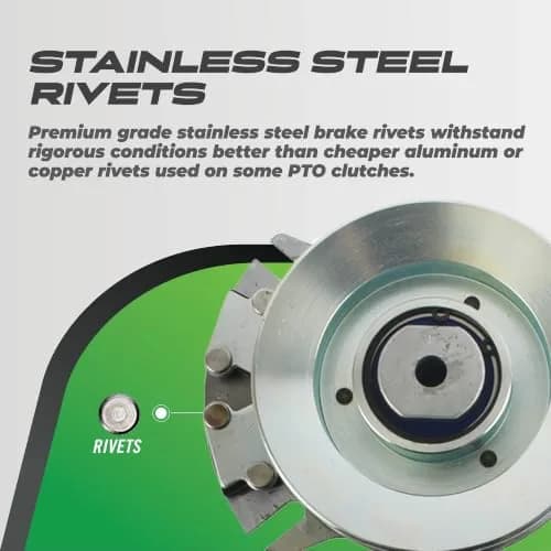 Xtreme PTO Clutch Compatible with Hustler Raptor 1/2" or 5/8" Belt, 1" ID, 5 5/16" Pulley Diameter | High Torque & Precision thumbnail 7