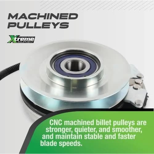 Xtreme PTO Clutch Compatible with Land Pride 890-914C 1/2" or 5/8" Belt, 1 1/8" ID, 6 1/4" Pulley, Clockwise Rotation | Heavy Duty Replacement thumbnail 9