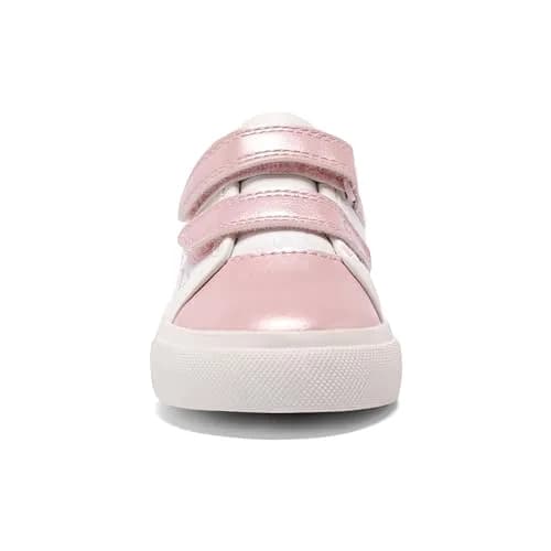 Carter's Flori White Multi Sneakers | Double Hook & Loop Closure, Low Top, Casual Style (10 in, US Little Kid) thumbnail 2