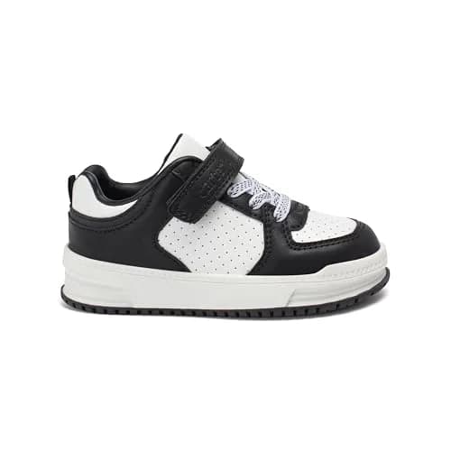 Carter's Ayngel Toddler Sneakers Black/White | Easy-On, Breathable, Durable thumbnail 2