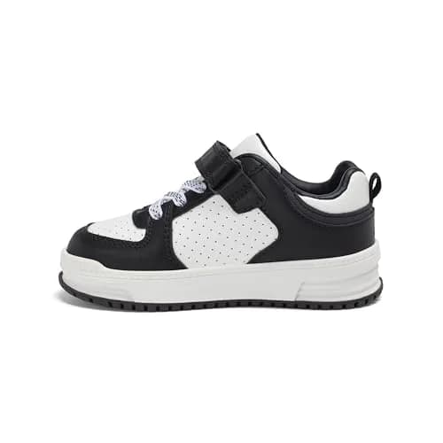 Carter's Ayngel Toddler Sneakers Black/White | Easy-On, Breathable, Durable thumbnail 5