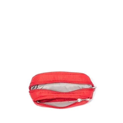 Baggallini Mini Cosmetic Pocket Scarlet 12 cm (4.9 in) x 8 cm (3.5 in) x 3 cm (1.5 in) | Lightweight Travel Makeup Organizer thumbnail 8