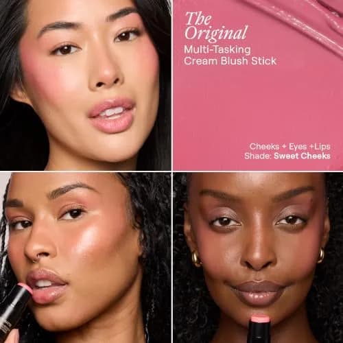 Nudestix Nudies Blush Stick 0.24 Ounce | 3-in-1 Cream Blush for Cheeks, Eyes & Lips | Soft Matte Finish for a Natural Flush thumbnail 3