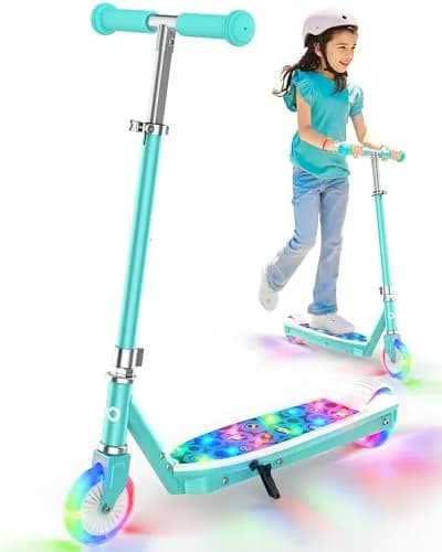 Gyroor KS2 Kids Electric Scooter 5 MPH 4in Wheels | LED Light-Up Wheels & Deck thumbnail 1