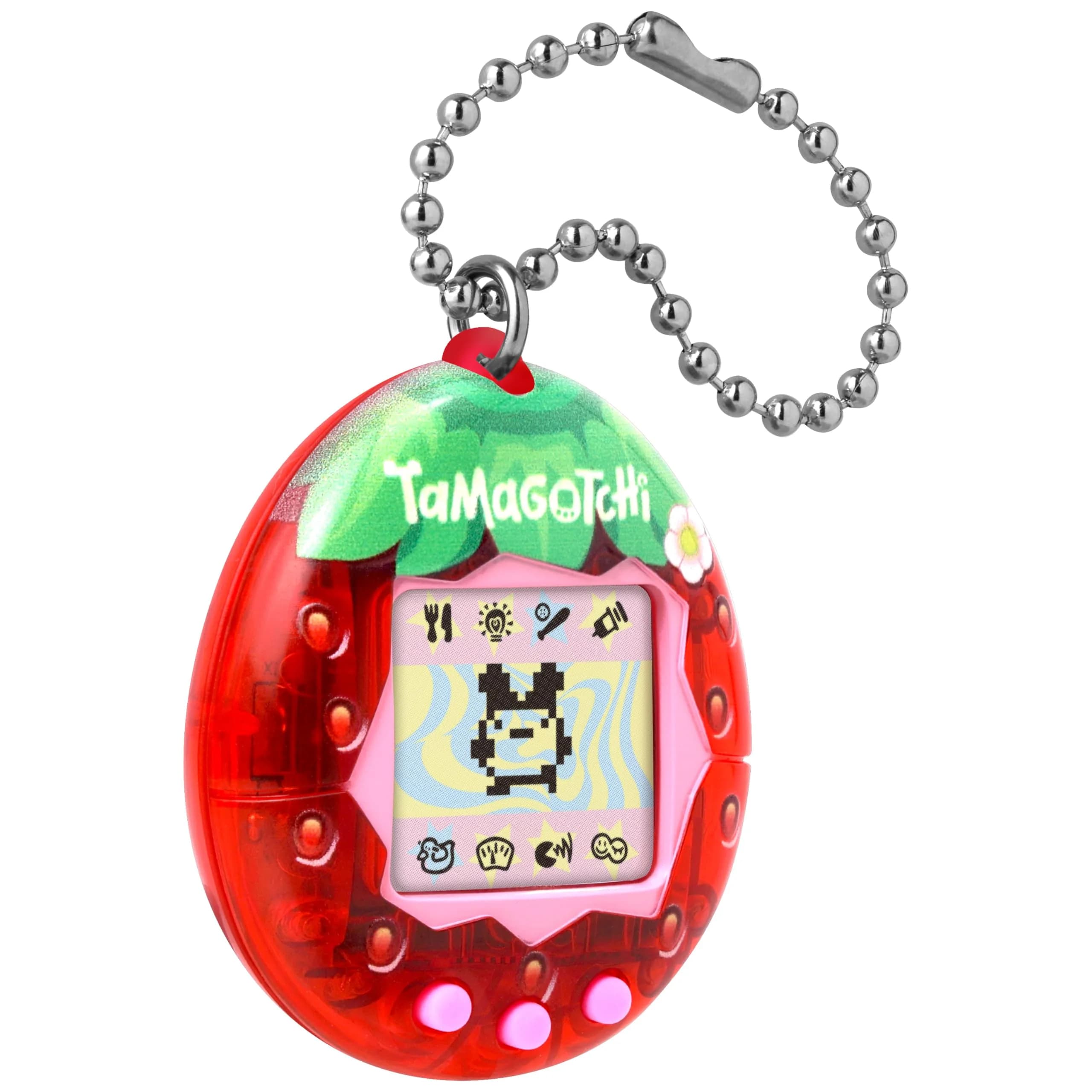 Tamagotchi Original Fresh Strawberry | Classic Digital Pet with Generation 2 Programming - view 3