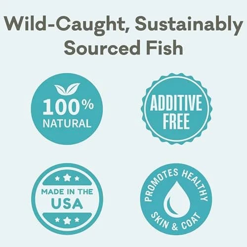 Polkadog Crunchy Alaskan Cod & Salmon Chip Dog Treats | Wild-Caught, Single-Ingredient, USA Made, 2.75oz (Variety 2Pk) thumbnail 2