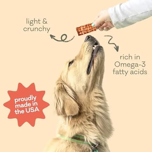 Polkadog Crunchy Alaskan Cod & Salmon Chip Dog Treats | Wild-Caught, Single-Ingredient, USA Made, 2.75oz (Variety 2Pk) thumbnail 3
