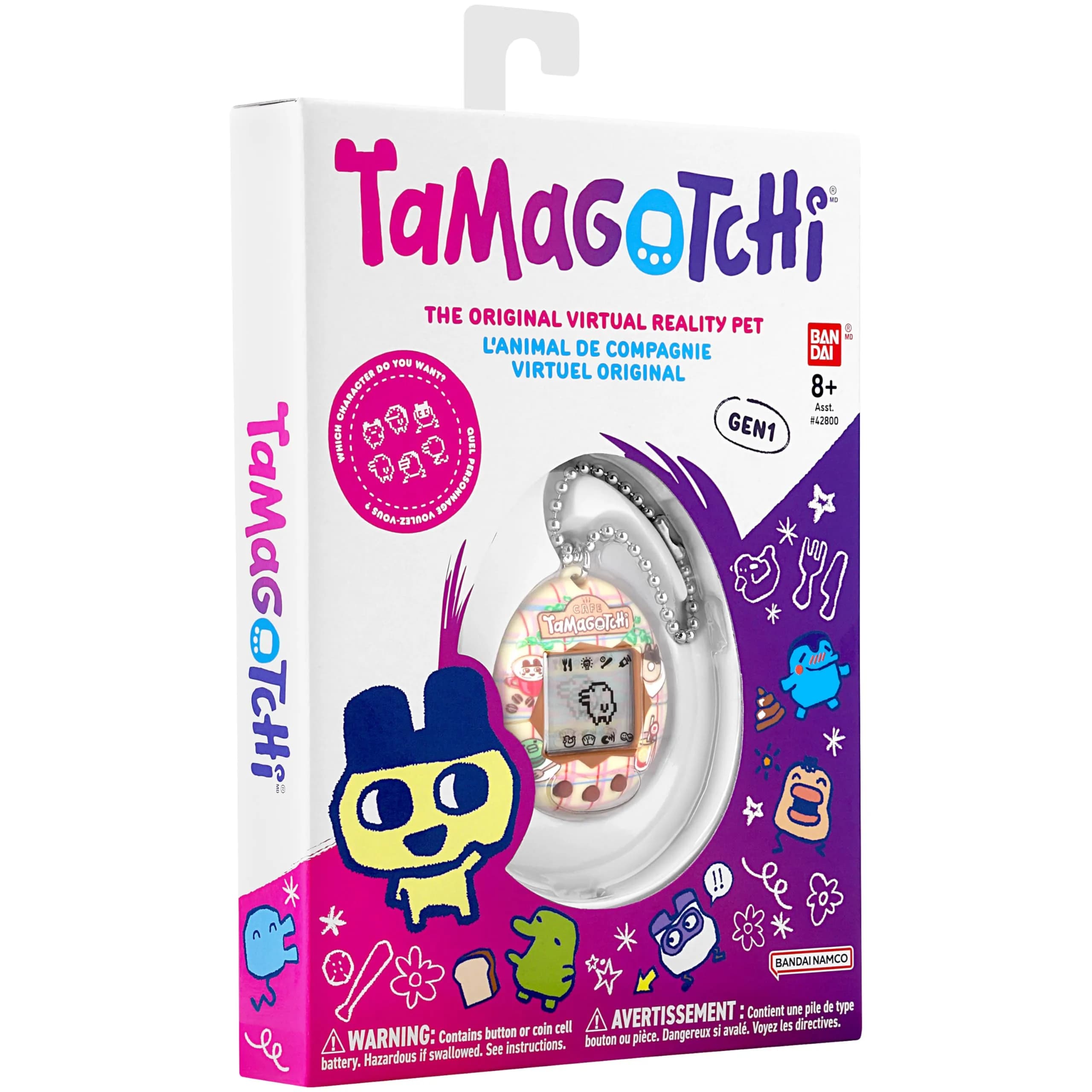 Tamagotchi Original Tama Cafe Electronic Pet | Ages 8+ | Retro Theme - view 6
