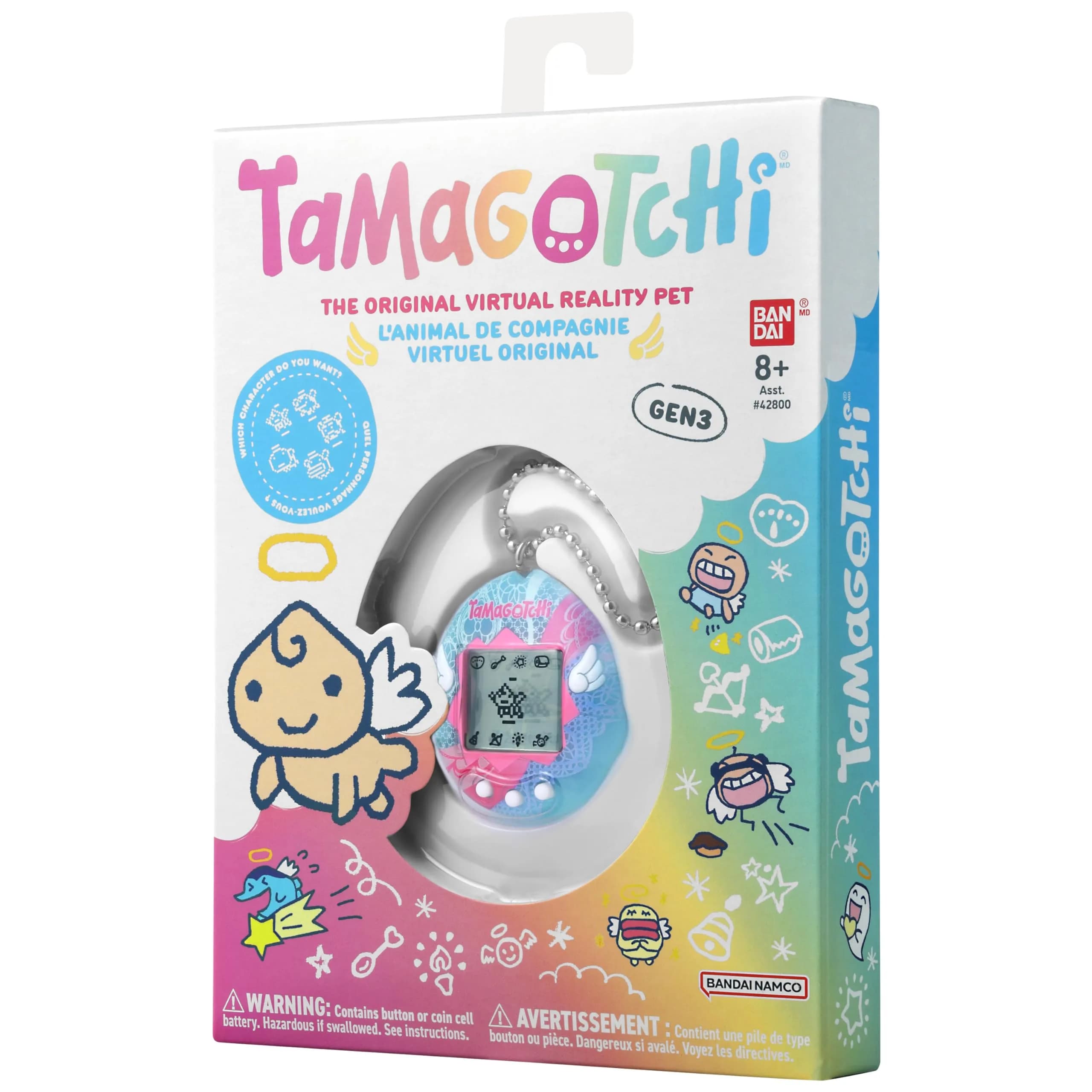 Tamagotchi Original Angel Lace Edition | Nostalgic Virtual Pet for Kids - view 5